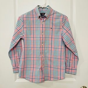 Button Down Plaid Vineyard Vines